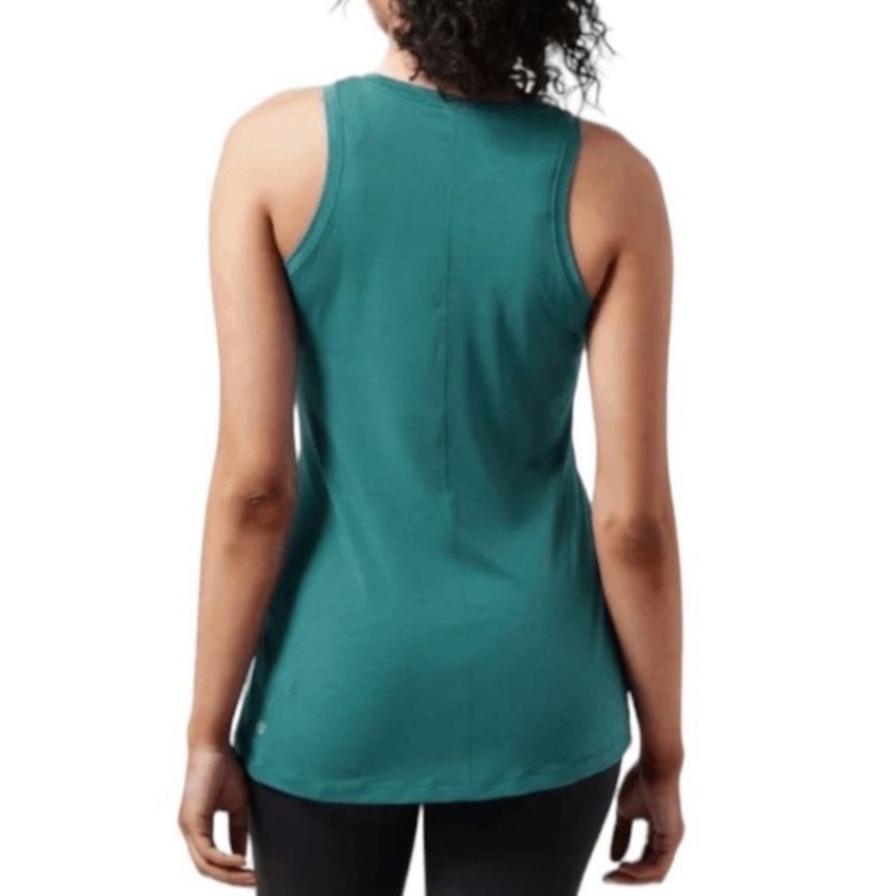 Athleta Teal Twist Workout Tank - Picture 8 of 9